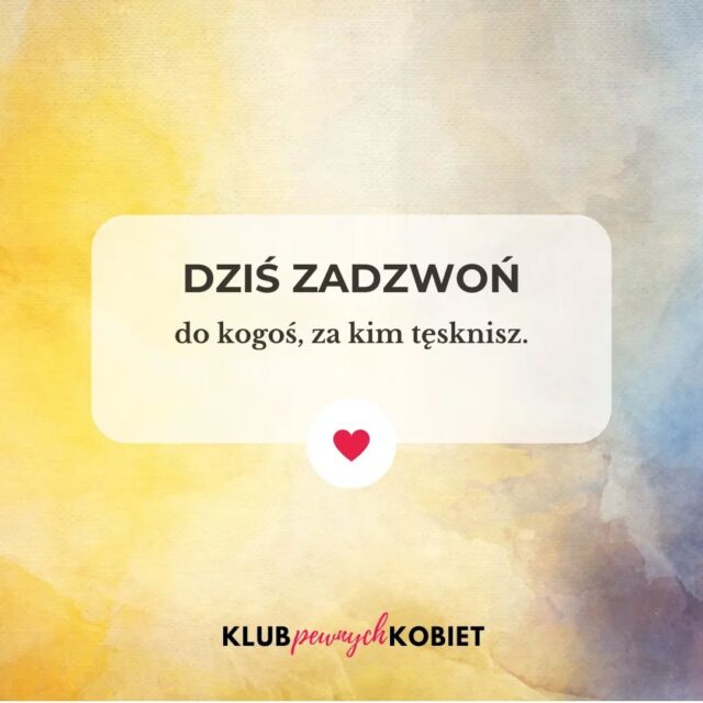 ✨ Dzwoń! ❤️✨